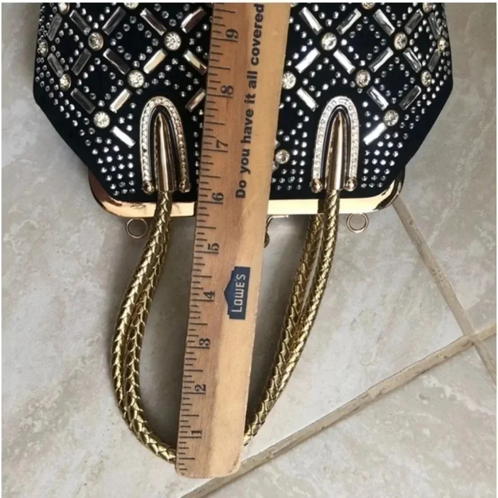 NWOT Elegant Night Hand Bag /Crossbody - Picture 7 of 8